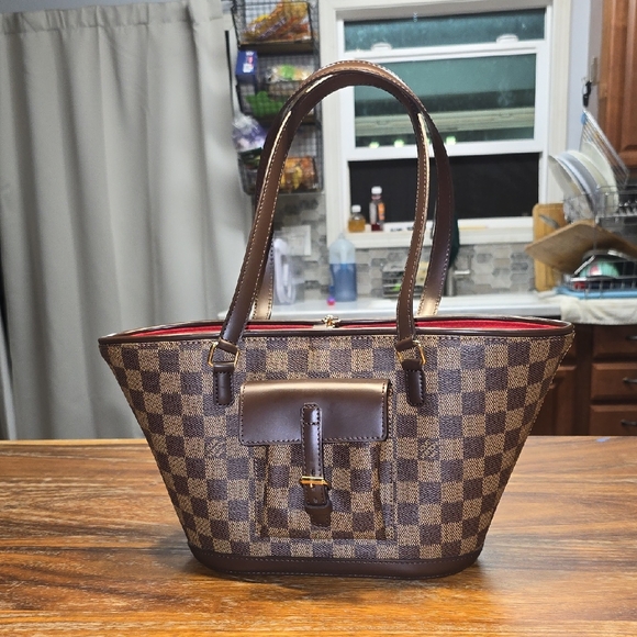 Louis Vuitton Damier Ebene Monosque PM size - Picture 1 of 9